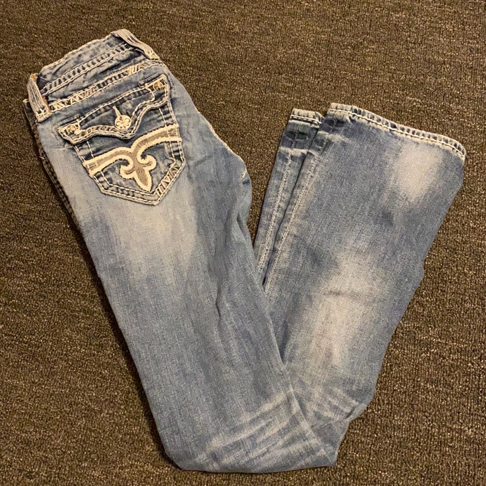 Women’s Rock Revival bootcut jeans, size 25